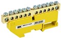 Шина PE "земля" на DIN-изол. ШНИ-8х12-12-Д-Ж IEK YNN10-812-12D-K05 1037426 - фото 16746548