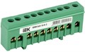 Шина PE "земля" в корп. изол. на DIN-рейку ШНИ-6х9-10-К-З IEK YNN10-69-10KD-K06 269287 - фото 16746578