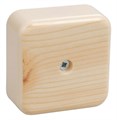 Коробка распаячная ОП 50х50х20 IP20 КМ41206-04 (4 клем. 3кв.мм) сосна IEK UKO10-050-050-020-K34 220868 - фото 16746649