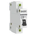 Выключатель автоматический модульный 1п C 50А 4.5кА ВА 47-29 Basic EKF mcb4729-1-50C 248311 - фото 16746702