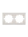 Рамка 2-м Mira горизонт. бел. LEZARD 701-0200-147 193078 - фото 16746868