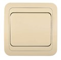 Выключатель 1-кл. СП Mimoza 10А IP20 крем./крем. Makel 25001 132198 - фото 16747009