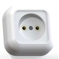 Розетка 1-м ОП Валентина РА10-266 10А IP20 бел. Кунцево 7638 4971 - фото 16747234