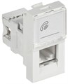 Розетка телефонная 1мод. Праймер RJ11 кат.3 механизм IEK CKK-40D-RT1-K01 150085 - фото 16747488