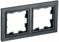 Рамка 2-м BRITE РУ-2-БрЧ черн. IEK BR-M22-K02 1617331 - фото 16747493
