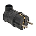 Вилка угловая 16А 2P+PE 230В IP44 каучук черн. PROxima EKF RPS-017-16-230-44-r 527773 - фото 16747598