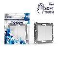 Выключатель 2-кл. СП Pixel 10А IP20 механизм айс TOKOV ELECTRIC TKE-PX-V2-C34 1909856 - фото 16747863