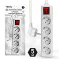 Удлинитель 4х5м с заземл. с выкл. 10А 3х1.5 TOKOV LIGHT TKL-C01-BU4-5-1.5-ZV 1909845 - фото 16747877