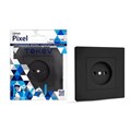 Розетка 1-м СП Pixel 16А IP20 без заземл. в сборе карбон TOKOV ELECTRIC TKE-PX-R1F-C14 1792322 - фото 16748321