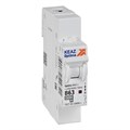 Выключатель автоматический модульный OptiDin BM63-1B63-4.5-УХЛ3 КЭАЗ 329507 1671015 - фото 16748659