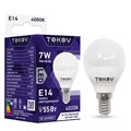 Лампа светодиодная 7Вт G45 4000К Е14 176-264В TOKOV ELECTRIC TKE-G45-E14-7-4K 1660391 - фото 16748686