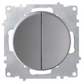 Выключатель 2-кл. СП Florence 10А IP20 механизм сер. (1E31501302) OneKeyElectro 2172845 1656637 - фото 16748713