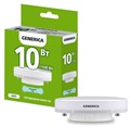 Лампа светодиодная 10Вт T80 таблетка 6500К холод. бел. GX53 1000лм 230В GENERICA LL-T80-10-230-65-GX53-G 1647658 - фото 16748744