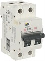 Выключатель автоматический модульный 2п C 16А M06N ARMAT IEK AR-M06N-2-C016 1596876 - фото 16749001