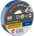 Изолента 0.15х19мм (рул.25м) син. IEK EX-IZ10-C15-19-25-K07 1566152 - фото 16749040