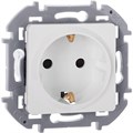 Розетка 1-м СП Inspiria 16А IP20 250В 2P+E защ. шторки немецк. стандарт механизм бел. Leg 673730 1445269 - фото 16749198