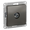 Розетка телевизионная оконечная TV AtlasDesign 1дБ механизм сталь SE ATN000991 1240516 - фото 16749810