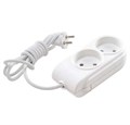 Удлинитель 2х3м без заземл. 10А IP20 защ. шторки Makel N2010041 506759 - фото 16749829