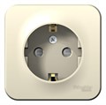 Розетка 1-м ОП Blanca 16А IP20 250В с заземл. защ. шторки с изолир. пластиной молоч. SE BLNRA011112 1210509 - фото 16749956