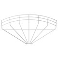 Секция угловая 90град. 105х400 GRB 90 140 G OBO 6002378 1139549 - фото 16750256