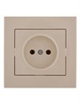 Розетка 1-м СП Rain 16А IP20 без заземл. керамика крем. LEZARD 703-0303-121 388709 - фото 16750328