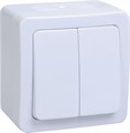 Выключатель 2-кл. ОП Гермес Plus 10А IP54 ВС20-2-0-ГПБ бел. IEK EVMP20-K01-10-54-EC 263742 - фото 16750647