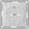Розетка 1-м СП W59 16А IP20 с заземл. защ. шторки механизм бел. SE RS16-152-1-86 129723 - фото 16751034