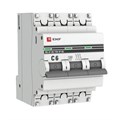 Выключатель автоматический модульный 3п C 6А 4.5кА ВА 47-63 PROxima EKF mcb4763-3-06C-pro 50627 - фото 16751320
