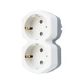 Разветвитель 2-м с заземл. 16А IP20 защ. шторки бел. Rexant 11-1087 1547726 - фото 16751513