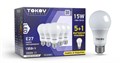 Набор ПРОМО лампа светодиодная 15Вт А60 3000К Е27 176-264В (Promo 5+1 шт) TOKOV ELECTRIC Promo-A60-E27-15-3K 1766746 - фото 16751583