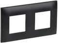 Рамка 2-м SKANDY SK-F02Bl черн. IEK SK-M22-K02 1835667 - фото 16752142