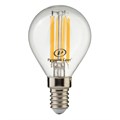 Лампа светодиодная филаментная RS F P45 E14 7W 220-240V 2700К 7Вт 810лм Ra 90 шар Русский Свет 15011245089 1837337 - фото 16752154