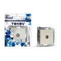 Коннектор TV СП Pixel механизм беж. TOKOV ELECTRIC TKE-PX-A1C-C02 1792244 - фото 16752309