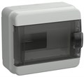 Корпус пластиковый КМПн-8 IP65 черн. прозр. дверь TEKFOR IEK TF5-KP72-N-08-65-K03-K02 1792001 - фото 16752316