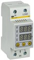 Реле напряжения и тока РНТ-д 1ф 36мм 63А IEK IVC21-1-63 1700233 - фото 16752511