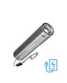 Фонарь аккумуляторный ручной LED 1Вт линза аккум. Li-ion 18650 1.2А.ч Power-bank USB-шнур ABS-пластик КОСМОС KOS116Lit 584431 - фото 16752705