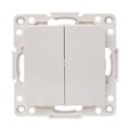 Выключатель 2-кл. Стокгольм 10А механизм бел. PROxima EKF EYV10-123-10 1396228 - фото 16753305