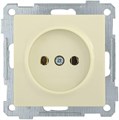 Розетка 1-м СП Bolero РС10-1-0-Б 10А IP20 без заземл. механизм крем. IEK ERB10-K33-10 1282970 - фото 16753699