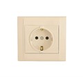 Розетка СП Defne 16А IP20 с зазем.крем Makel 42010028 517530 - фото 16753800