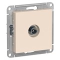 Розетка телевизионная проходная TV AtlasDesign 4дБ механизм беж. SE ATN000292 1240216 - фото 16753824