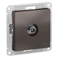 Розетка телевизионная оконечная TV AtlasDesign 1дБ механизм мокко SE ATN000691 1240387 - фото 16753875