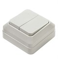 Выключатель 2-кл. ОП Bolleto 10А IP20 7023 бел. ASD / IN HOME 4680005959761 464617 - фото 16754044