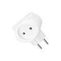 Разветвитель 3-м 6А IP20 220В биметал. бел. Rexant 11-1064 438753 - фото 16754138
