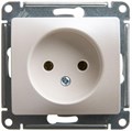Розетка 1-м СП Glossa 16А IP20 250В без заземл. механизм перламутр. SE GSL000641 1180339 - фото 16754230