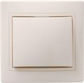 Выключатель 1-кл. СП Кварта 10А IP20 ВС10-1-0-ККм крем. IEK EVK10-K33-10-DM 245486 - фото 16754777