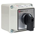 Переключатель кулачковый ПК-3-13 3П 25А "ВКЛ-ВЫКЛ" IP54 EKF pk-3-13-25 218445 - фото 16754861
