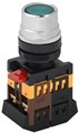 Кнопка ABLF-22 d22мм 1з+1р 240В неон зел. IEK BBT10-ABLF-K06 31844 - фото 16755255