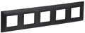 Рамка 5-м SKANDY SK-F05Bl черн. IEK SK-M52-K02 1835727 - фото 16756184