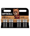 Элемент питания алкалиновый AA/LR6 (блист. 8шт) Basic Opticell 5051008 1789756 - фото 16756347