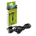 Кабель Micro USB-Lightning-Type C 3 в 1 3А 1.2м зарядка черн. (коробка) ERGOLUX 15099 1747389 - фото 16756356